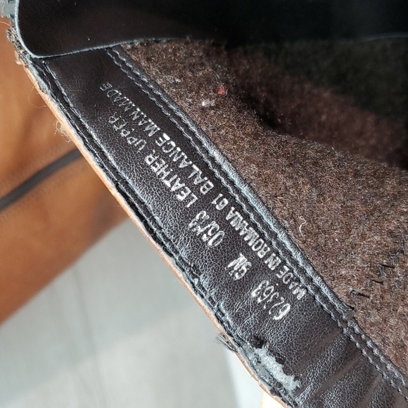 Clarks Women Tamro Spice Tan Leather Tall Riding Moto boots shoes sz 9M - Picture 12 of 14